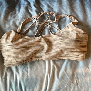 Lululemon wild and free bra